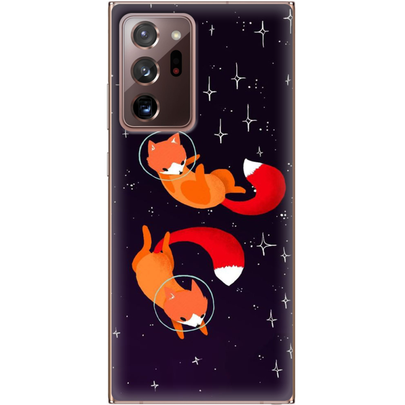 Чехол BoxFace Samsung N985 Galaxy Note 20 Ultra Fox-Astronauts