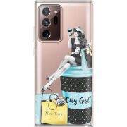 Прозрачный чехол BoxFace Samsung N985 Galaxy Note 20 Ultra City Girl