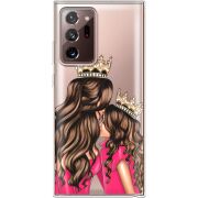 Прозрачный чехол BoxFace Samsung N985 Galaxy Note 20 Ultra Queen and Princess