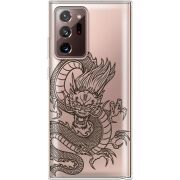 Прозрачный чехол BoxFace Samsung N985 Galaxy Note 20 Ultra Chinese Dragon