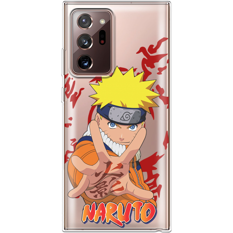 Прозрачный чехол BoxFace Samsung N985 Galaxy Note 20 Ultra Naruto