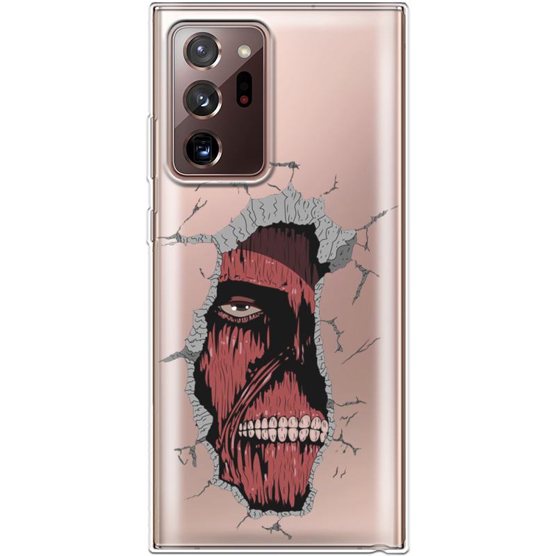 Прозрачный чехол BoxFace Samsung N985 Galaxy Note 20 Ultra Нападение Титана