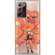 Прозрачный чехол BoxFace Samsung N985 Galaxy Note 20 Ultra Naruto and Kurama