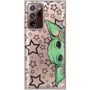 Прозрачный чехол BoxFace Samsung N985 Galaxy Note 20 Ultra Baby Yoda