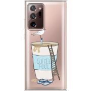 Прозрачный чехол BoxFace Samsung N985 Galaxy Note 20 Ultra Segull in Cofee Pool