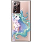 Чехол со стразами Samsung N985 Galaxy Note 20 Ultra Unicorn Queen
