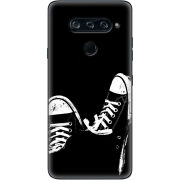 Чехол BoxFace LG V40 ThinQ Black Sneakers