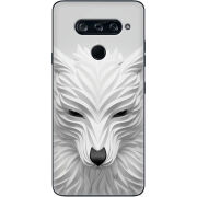 Чехол BoxFace LG V40 ThinQ White Wolf