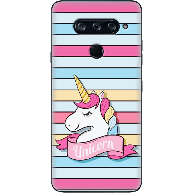 Чехол BoxFace LG V40 ThinQ Unicorn
