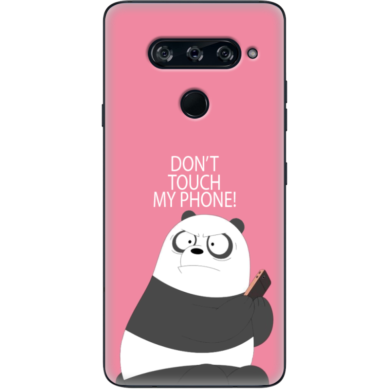 Чехол BoxFace LG V40 ThinQ Dont Touch My Phone Panda