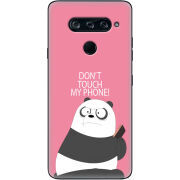 Чехол BoxFace LG V40 ThinQ Dont Touch My Phone Panda