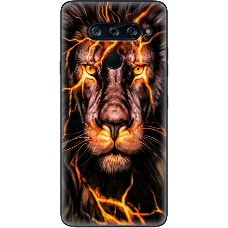 Чехол BoxFace LG V40 ThinQ Fire Lion