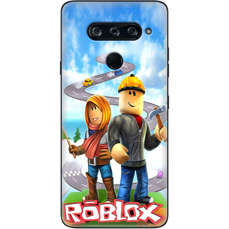 Чехол BoxFace LG V40 ThinQ Roblox Білдерман
