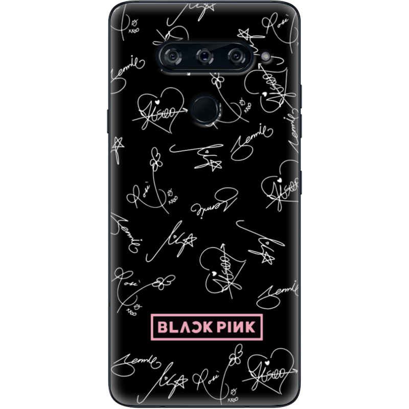 Чехол BoxFace LG V40 ThinQ Blackpink автограф