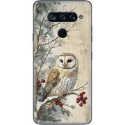 Чехол BoxFace LG V40 ThinQ Christmas Owl