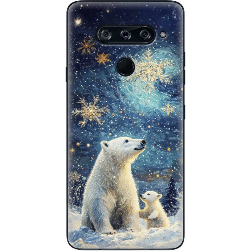 Чехол BoxFace LG V40 ThinQ Північні ведмеді