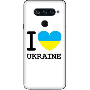 Чехол BoxFace LG V40 ThinQ I love Ukraine