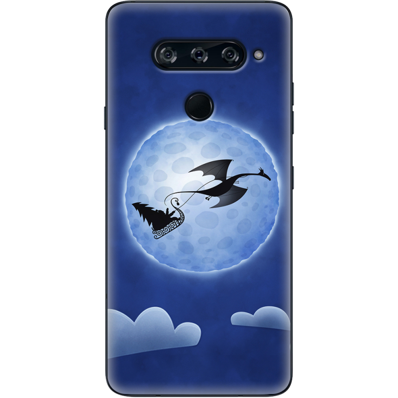 Чехол BoxFace LG V40 ThinQ Christmas Dragon