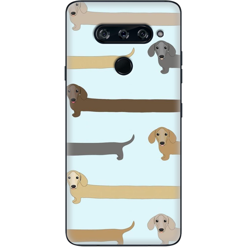 Чехол BoxFace LG V40 ThinQ Dachshund