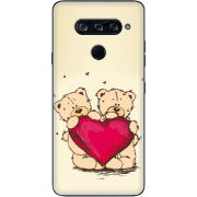 Чехол BoxFace LG V40 ThinQ Teddy Bear Love