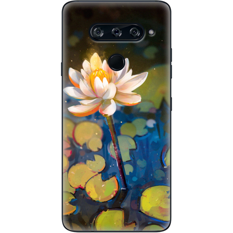 Чехол BoxFace LG V40 ThinQ Waterlily