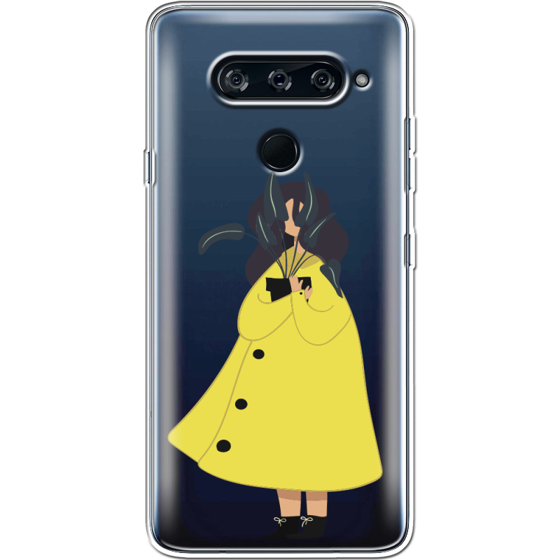 Прозрачный чехол BoxFace LG V40 ThinQ Just a Girl