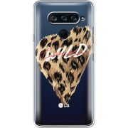 Прозрачный чехол BoxFace LG V40 ThinQ Wild Love