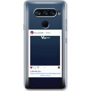 Прозрачный чехол BoxFace LG V40 ThinQ Insta