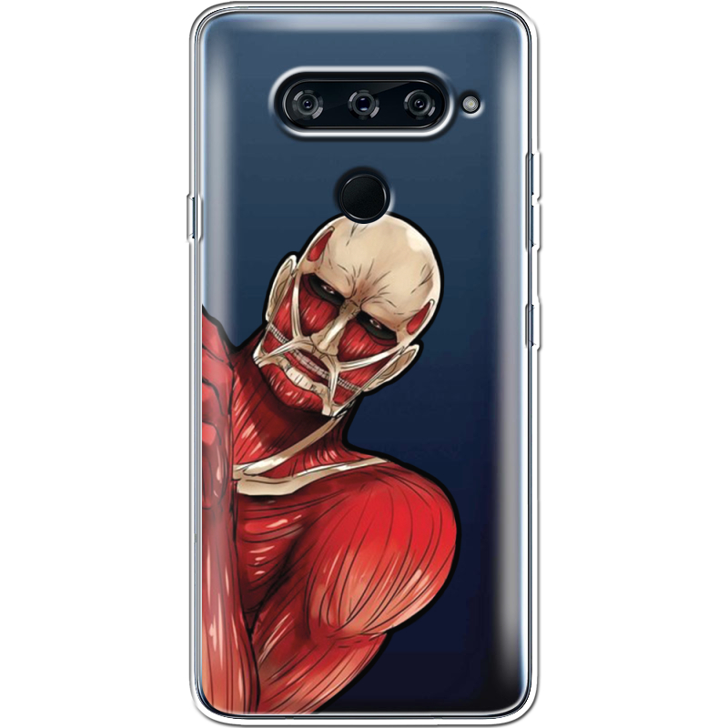 Прозрачный чехол BoxFace LG V40 ThinQ Титан