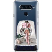 Прозрачный чехол BoxFace LG V40 ThinQ VOGUE