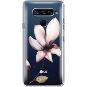 Прозрачный чехол BoxFace LG V40 ThinQ Magnolia