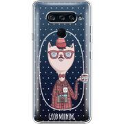 Прозрачный чехол BoxFace LG V40 ThinQ Good Morning