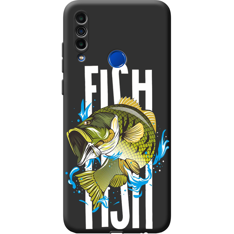 Черный чехол BoxFace Meizu M10 Fish