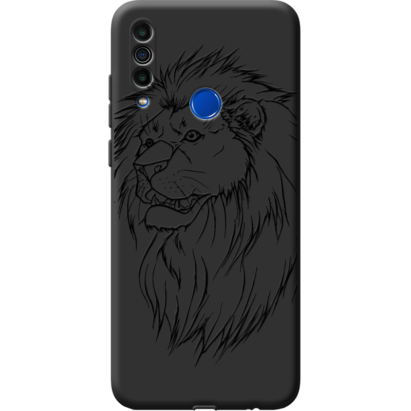Черный чехол BoxFace Meizu M10 Lion