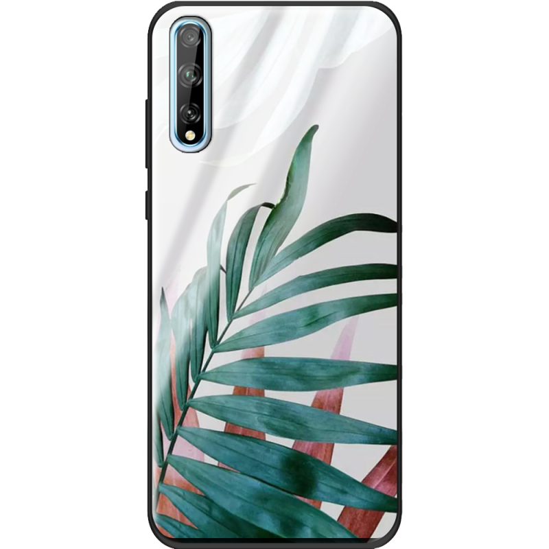 Защитный чехол BoxFace Glossy Panel Huawei P Smart S Leaf