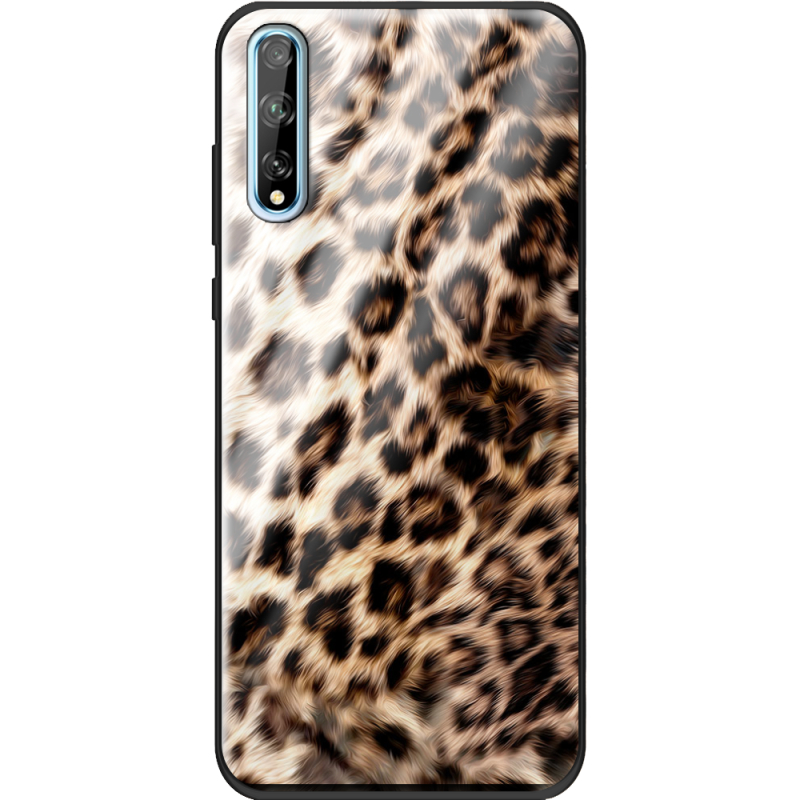 Защитный чехол BoxFace Glossy Panel Huawei P Smart S Leopard Fur