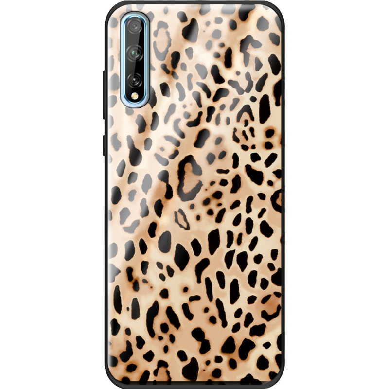 Защитный чехол BoxFace Glossy Panel Huawei P Smart S Leopard Print