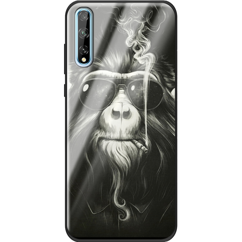 Защитный чехол BoxFace Glossy Panel Huawei P Smart S Smokey Monkey