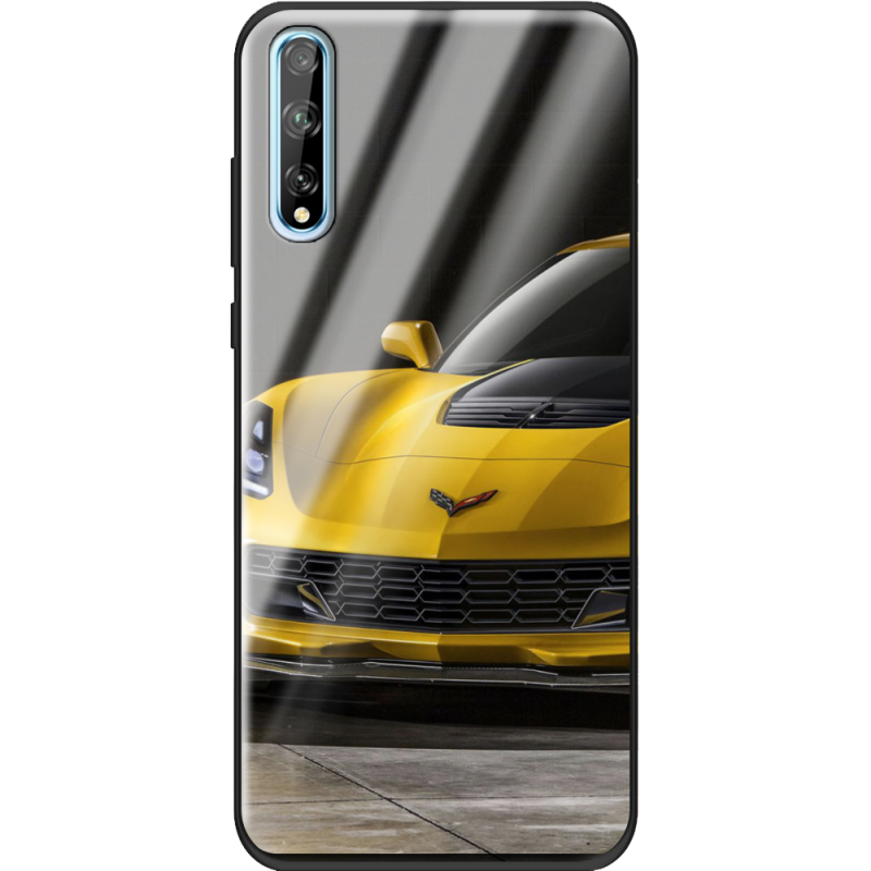 Защитный чехол BoxFace Glossy Panel Huawei P Smart S Corvette Z06