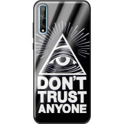 Защитный чехол BoxFace Glossy Panel Huawei P Smart S Dont Trust Anyone