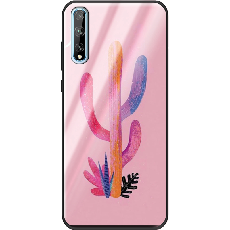 Защитный чехол BoxFace Glossy Panel Huawei P Smart S Pink Desert