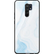 Защитный чехол BoxFace Glossy Panel Xiaomi Redmi 9 Light Marble