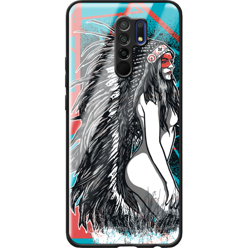 Защитный чехол BoxFace Glossy Panel Xiaomi Redmi 9 Indian Girl