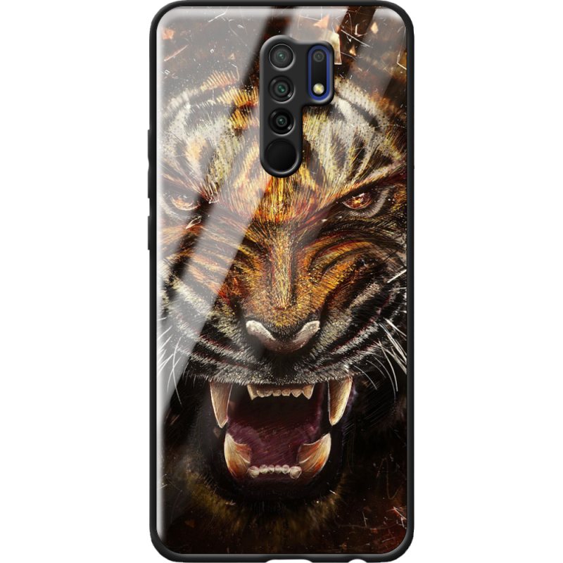 Защитный чехол BoxFace Glossy Panel Xiaomi Redmi 9 Tiger