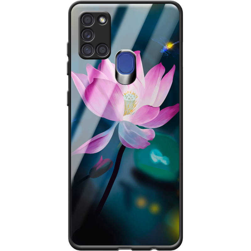 Защитный чехол BoxFace Glossy Panel Samsung A217 Galaxy A21s Lotus