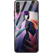 Защитный чехол BoxFace Glossy Panel Huawei Y6p Calla Flower