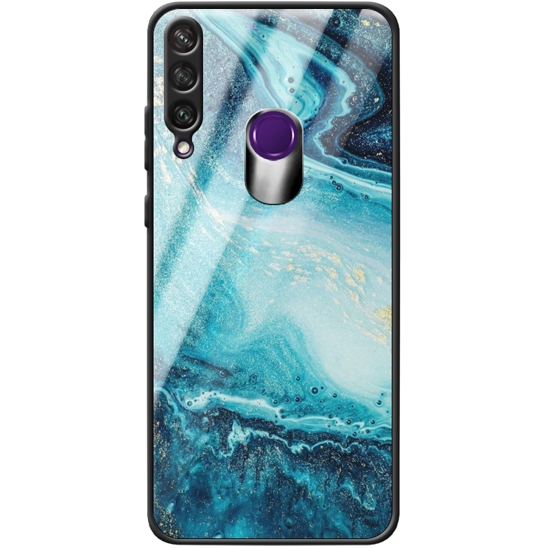 Защитный чехол BoxFace Glossy Panel Huawei Y6p Blue Marble