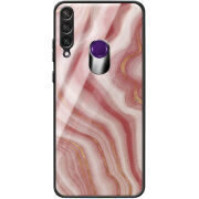 Защитный чехол BoxFace Glossy Panel Huawei Y6p Print Marble