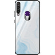 Защитный чехол BoxFace Glossy Panel Huawei Y6p Light Marble