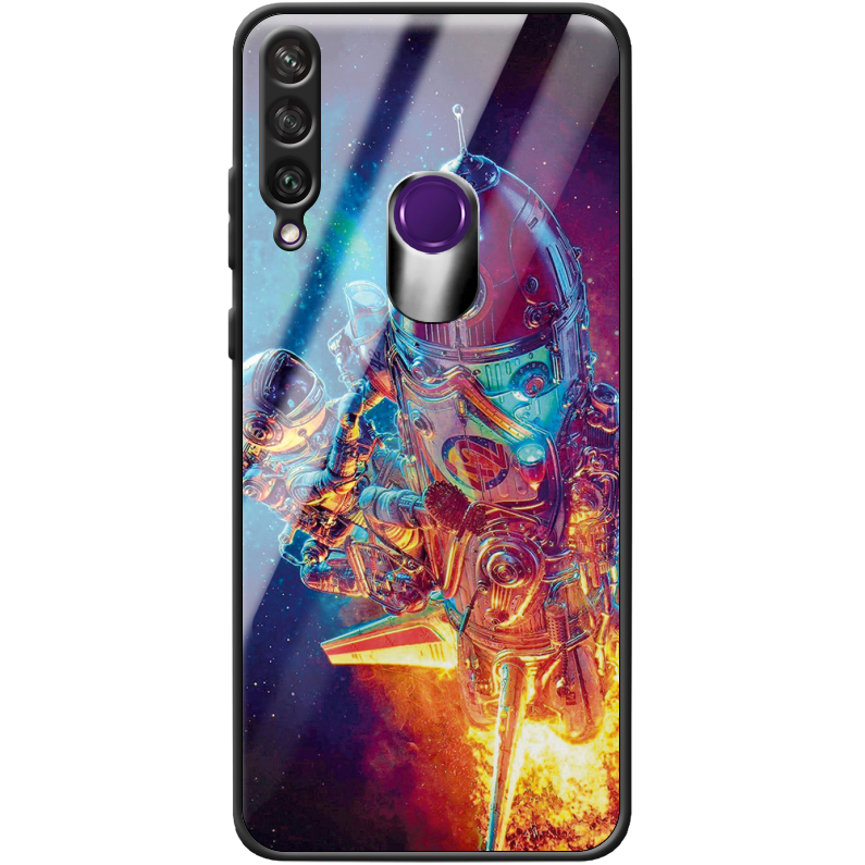 Защитный чехол BoxFace Glossy Panel Huawei Y6p Astronaut in Space